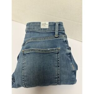 Frank & Eileen Derry Ankle‎ Jeans Women's Size 25 High Rise Raw Frayed Hem USA